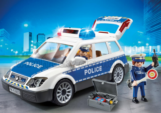 6920 - Policajné auto s majákmi