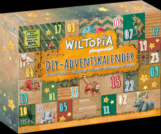 71006 - Wiltopia - DIY Adventný kalendár: Zvieracia cesta okolo sveta