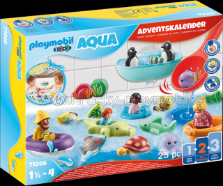 71086 - PLAYMOBIL 1.2.3 AQUA: Adventný kalendár Zábava vo vode