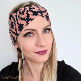 Dámsky turban Geometric