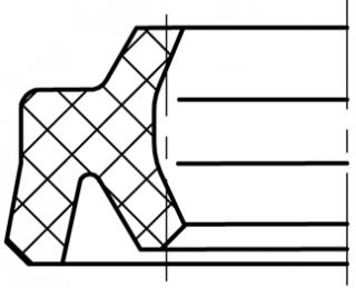 AD48 22x 30,6x 5,3 6,8 AU95 DIN