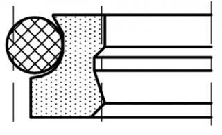 AM44 25x 35x 710 AU95KOV DIN