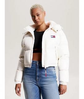 Beige dámska zimná bunda Tommy Hilfiger