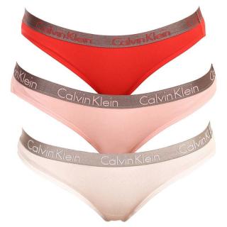 Calvin Klein 3PACK dámske nohavičky