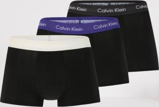 Calvin Klein pánske čierne krátke boxerky