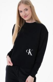 Dámska čierna mikina  Calvin Klein Jeans