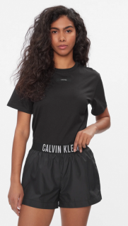 Dámske čierne tričko značky Calvin Klein