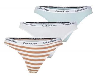 Dámske farebné nohavičky Calvin Klein 3Pack