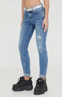 Dámske skinny džínsy Tommy Jeans  v dĺžke 30