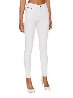 Dámske skinny jeans Tommy Hilfiger biele 32