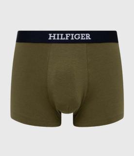 Kaki zelené boxerky Tommy Hilfiger