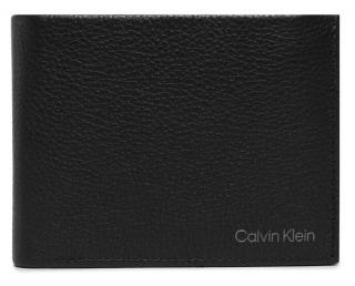 Kožená čierna peňaženka Calvin Klein pre pánov