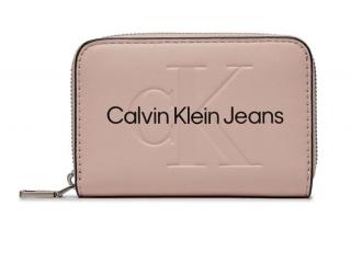 Malá peňaženka Calvin Klein Jeans béžová