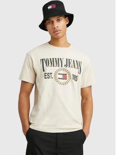 Pánske tričko s výraznou potlačou Tommy Jeans