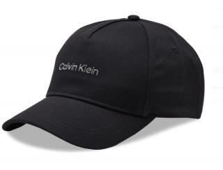 Šiltovka v čiernej farbe s logom Calvin Klein