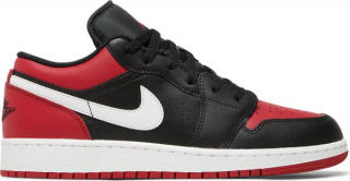 Air Jordan 1 Low Alternate Bred Toe (GS) Veľkosť: 38,5