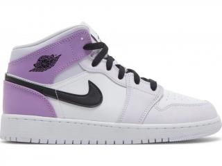 Air Jordan 1 Mid Barely Grape (GS) Veľkosť: 36,5