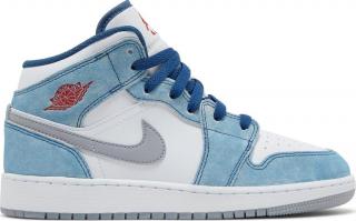 Air Jordan 1 Mid SE French Blue (GS) Veľkosť: 38