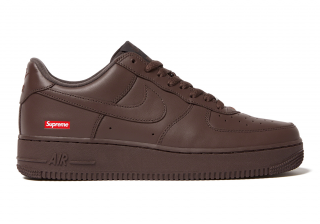 Nike Air Force 1 Low x Supreme Box Logo - Baroque Brown Veľkosť: 41