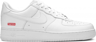 Nike Air Force 1 Low x Supreme Box Logo - White Veľkosť: 44