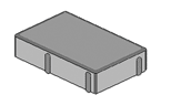 ABW Topline 5    18x9x5 cm zámková dlažba, Farba antracitová