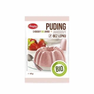 Amylon Jahodový puding bez lepku BIO 40 g