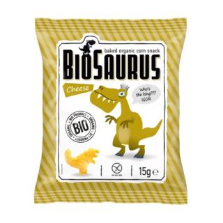 Biosaurus Bio křupky se sýrem Bio 15 g