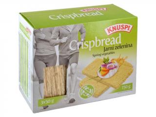 Extrudo Knuspi Crispbread jarní zelenina 150 g