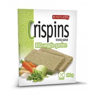 Extrudo veggie garden křehký plátek, bio 100 g