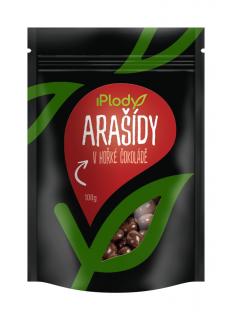 iPlody Arašídy v hořké čokoládě 100 g