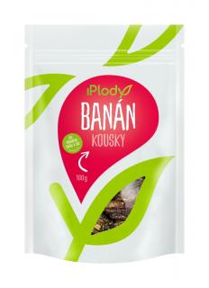 iPlody Banán sušený, kousky 100 g