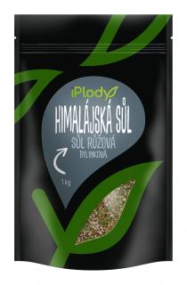 iPlody Himalájská bylinková sůl, růžová 1 kg