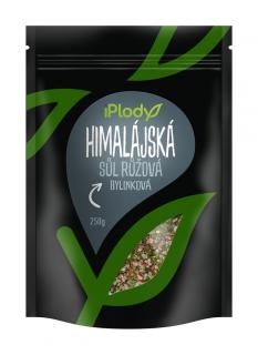 iPlody Himalájská bylinková sůl, růžová 250 g