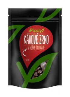 iPlody Kávové zrno v hořké čokoládě 100 g