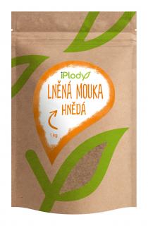 iPlody Lněná mouka hnědá 1 kg