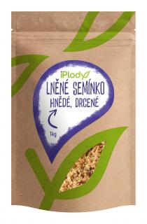 iPlody Lněné semínko hnědé, čerstvě drcené 500 g