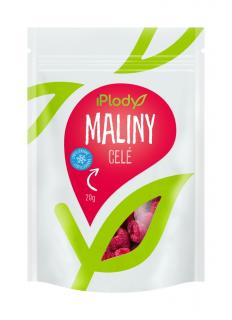 iPlody Maliny lyofilizované, celé 20 g