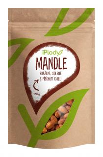 iPlody Mandle pražené, solené s příchutí chilli 150 g