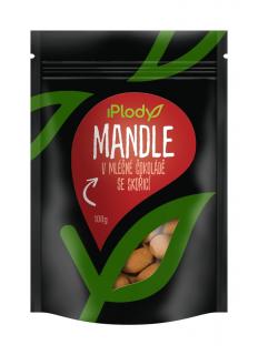 iPlody Mandle v mléčné čokoládě se skořicí 100 g