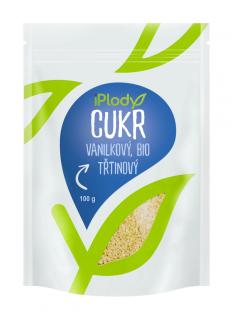 iPlody Vanilkový cukr, třtinový BIO 100 g