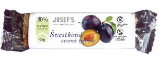 Josef´s snacks Ovocná tyčinka švestková 45 g