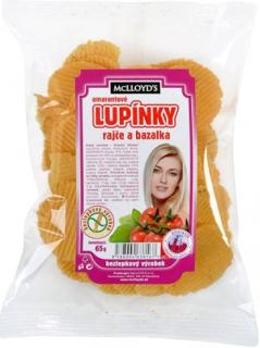 McLLoyds amarantové lupínky, rajče a bazalka 65 g