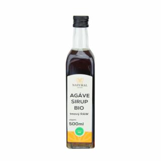 Natural Jihlava Agáve sirup tmavý RAW, BIO 500ml