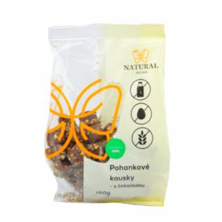 Natural Jihlava Pohankové kousky s čokoládou 150 g