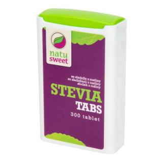 Natusweet Stevia tablety v zásobníku 300 tbl. 18g