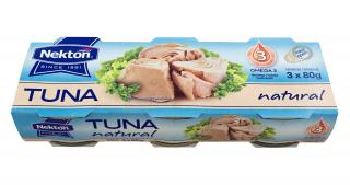 Nekton Tuňák ve vlastní šťávě 3 x 80 g