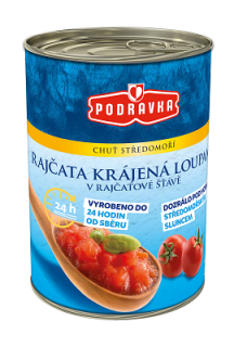 Podravka Rajčata krájená loupaná | 400 g