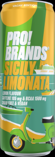 PROBRANDS BCAA DRINK SICILY LIMONATA 330ml - citron