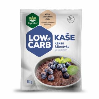 Topnatur  Low Carb kaše kakao a borůvka se sladidlem 60g