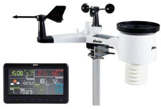 Alecto WS-5500 Meteostanica / 7  (17,8 cm) / LCD displej / Farebný displej / 8 senzorov / Čierna / ROZBALENÉ